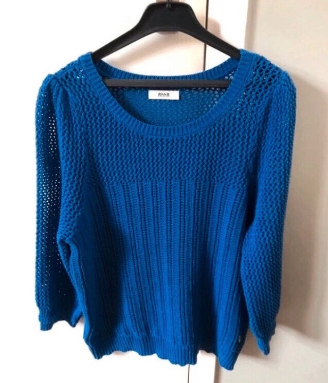 Zo goed als nieuwe trui van Anna, Ophalen of Verzenden, Zo goed als nieuw, Maat 38/40 (M), Blauw