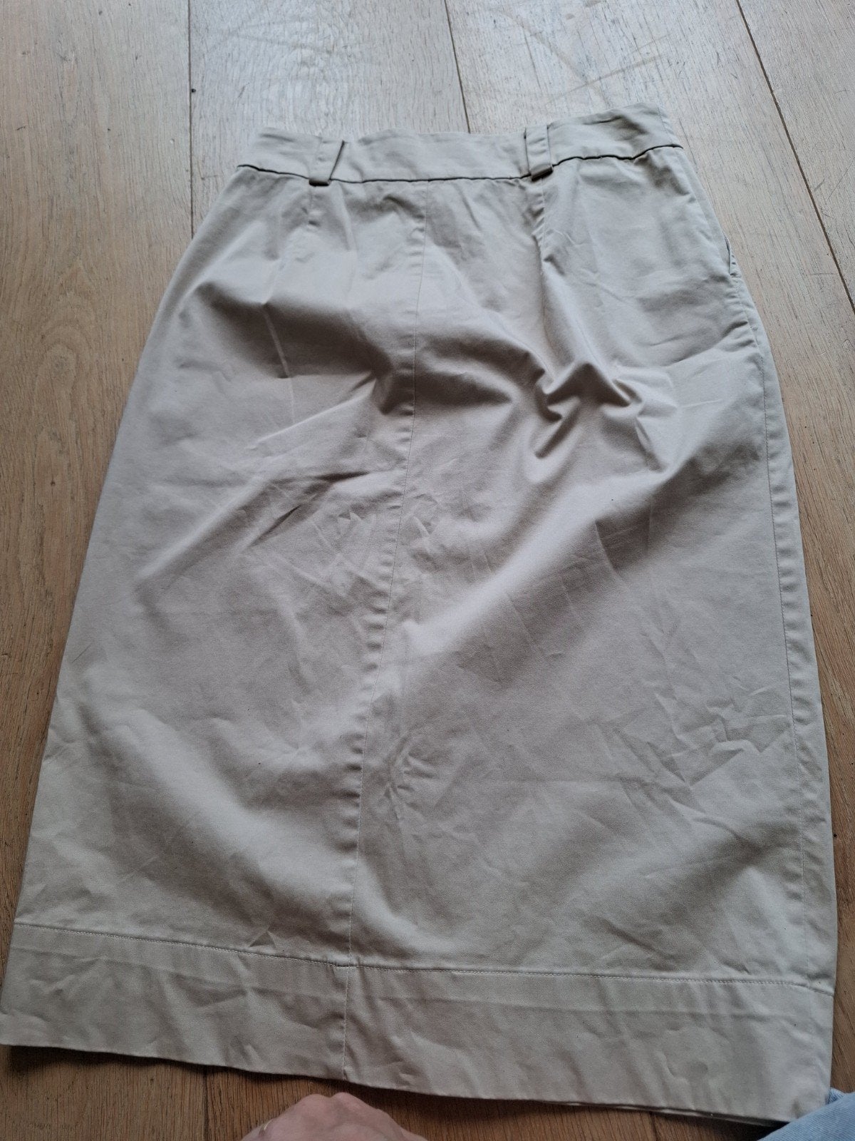 Sissy-Boy rok, maat S, beige rok over de knie, Beige, Sissy-Boy, Ophalen of Verzenden, Zo goed als nieuw