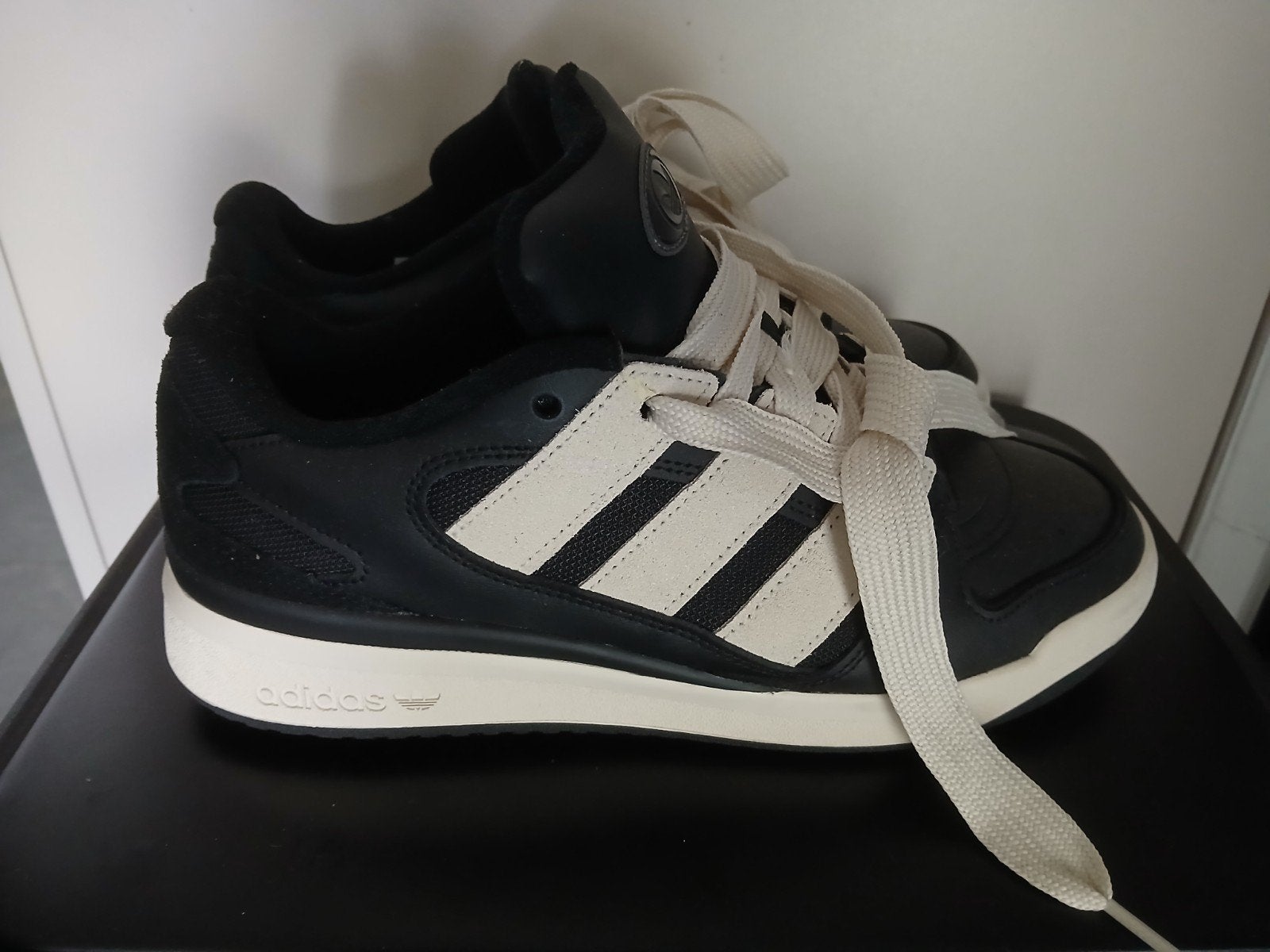 Adidas Campus zwart maat 44, Ophalen of Verzenden, Zo goed als nieuw, Zwart