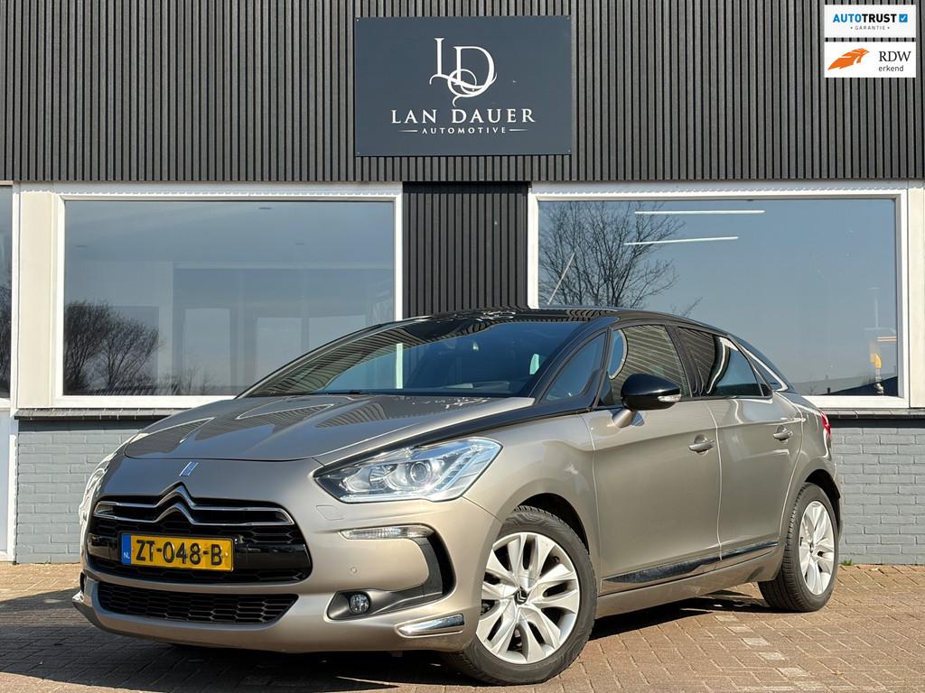 Citroen DS5 1.6 THP Chic UNIEK VOL OPTIES!, Gebruikt, 1395 kg, 1500 kg, Lichtsensor