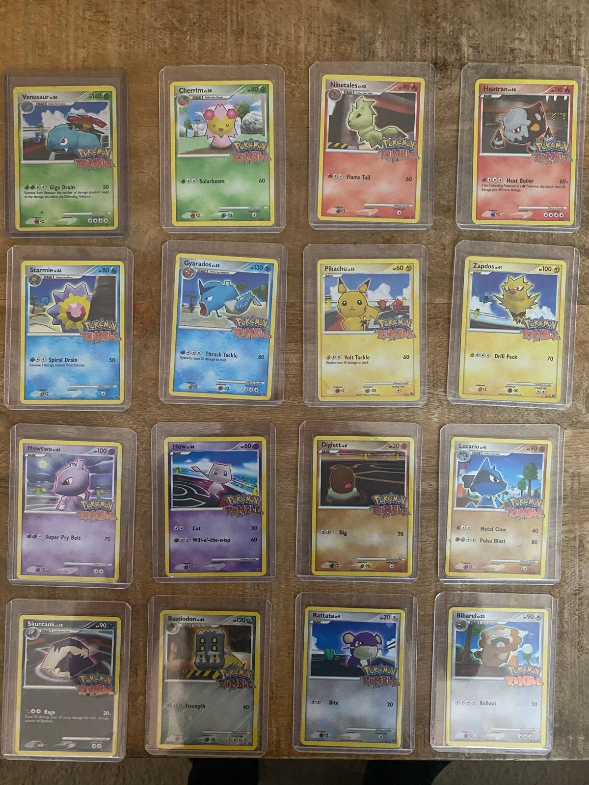 Pokémon Rumble Set Compleet 2009, Ophalen of Verzenden, Zo goed als nieuw, Meerdere kaarten