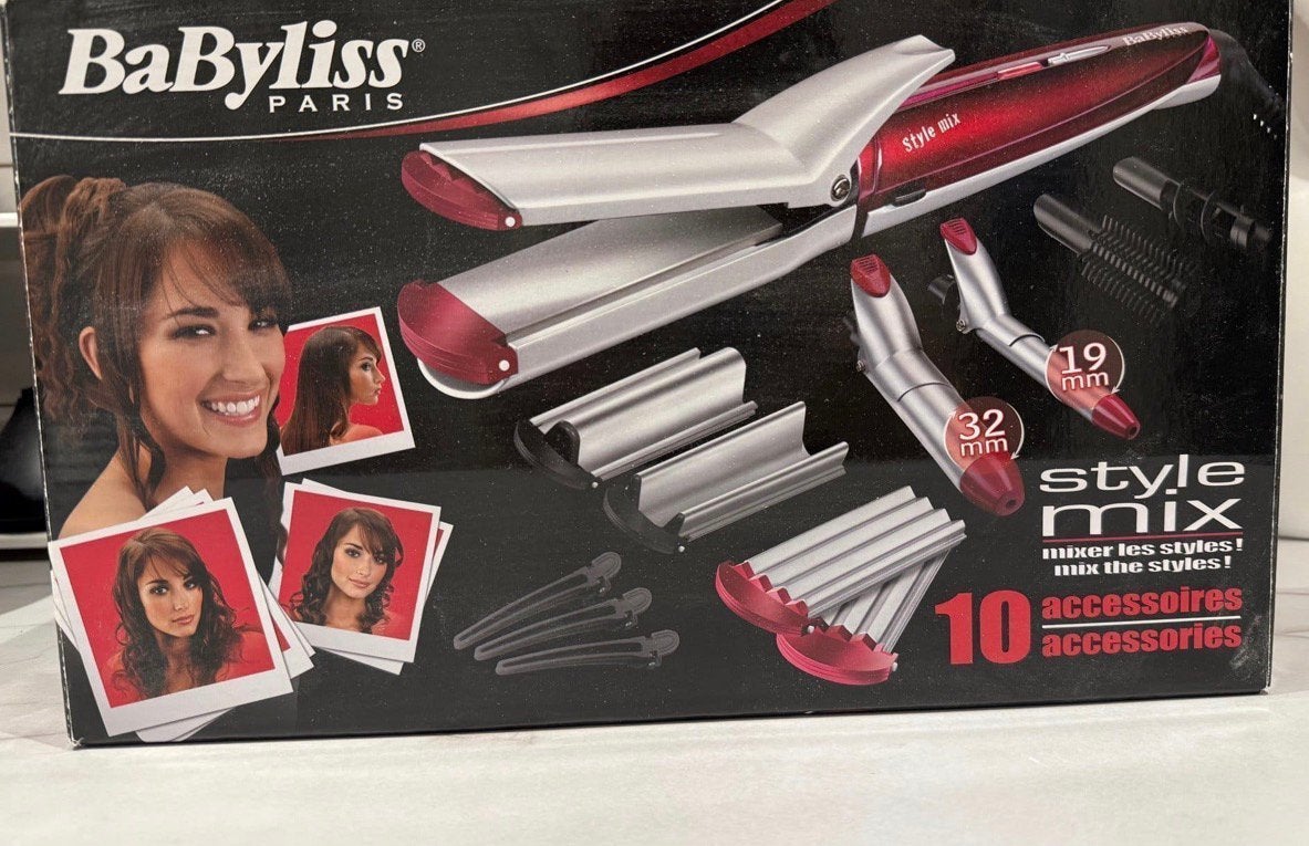 Babyliss style mix 10, Ophalen of Verzenden, Nieuw, Krultang of Stijltang
