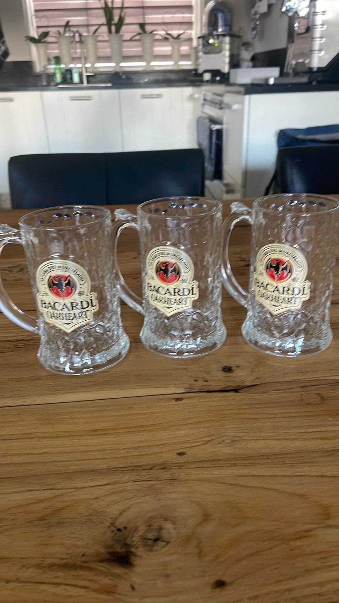 BACARDI GLAZEN, Ophalen of Verzenden, Zo goed als nieuw, Overige typen