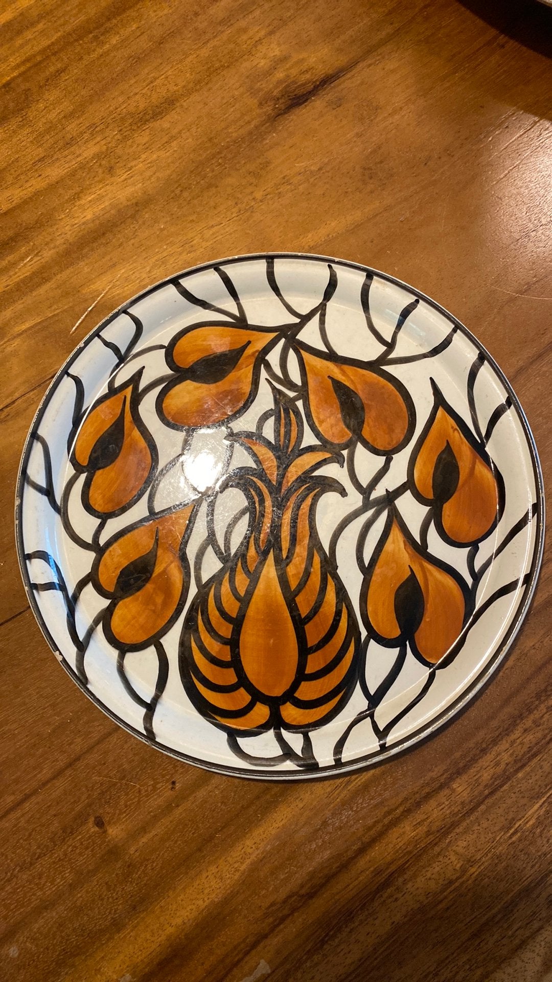 Antiek Art Deco WandBord SMF Schramberg, Ophalen of Verzenden