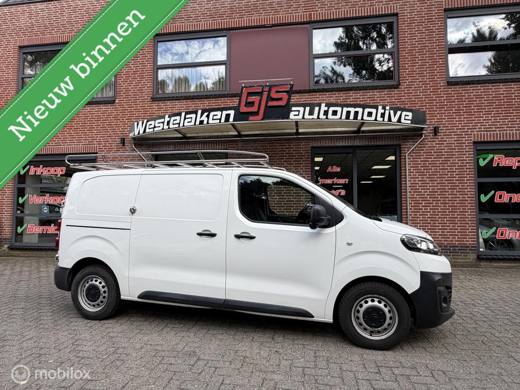 Citroen Jumpy bestel 2.0 BlueHDI 120 M Club, Auto's, Gebruikt, 4 cilinders, Citroën, Origineel Nederlands