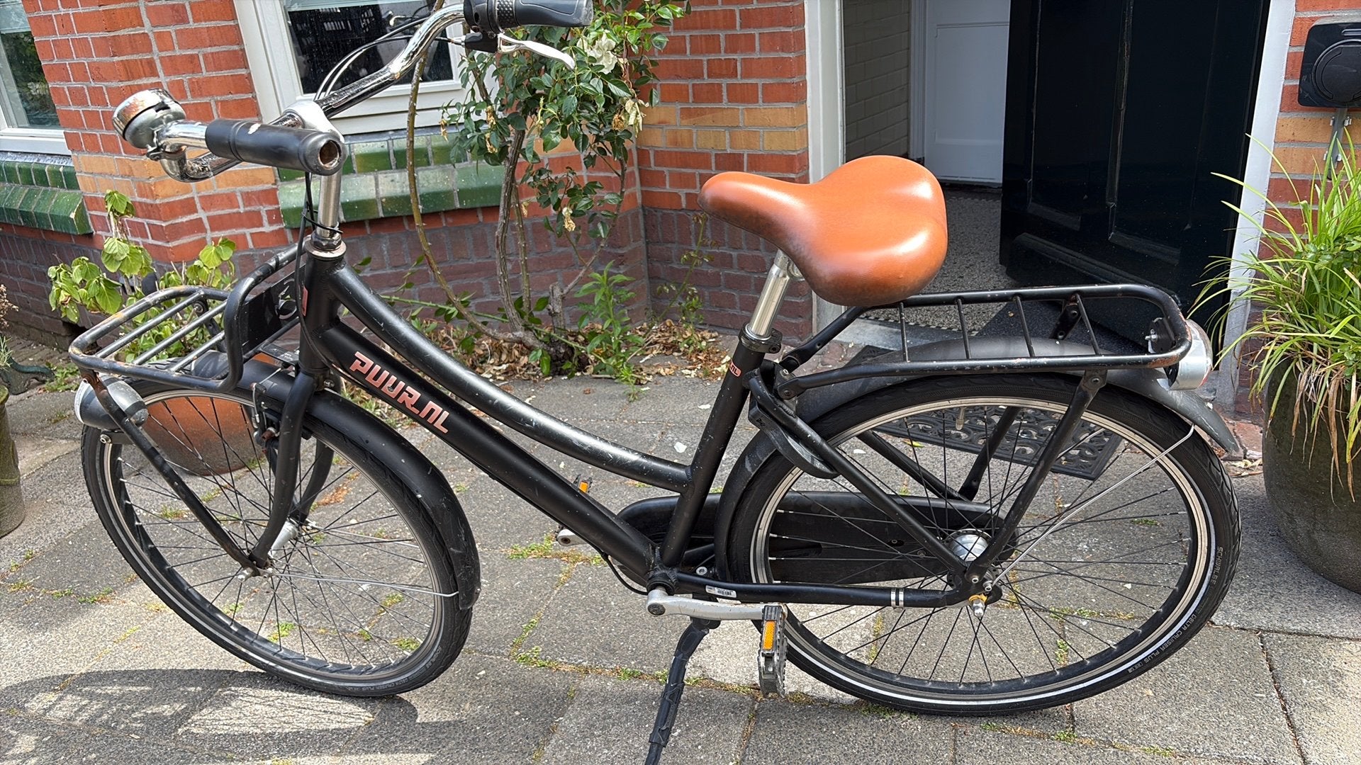 Gazelle Puur 26 inch fiets, Fietsen en Brommers, Fietsen | Dames | Damesfietsen, Ophalen, Gebruikt, Versnellingen, Minder dan 47 cm