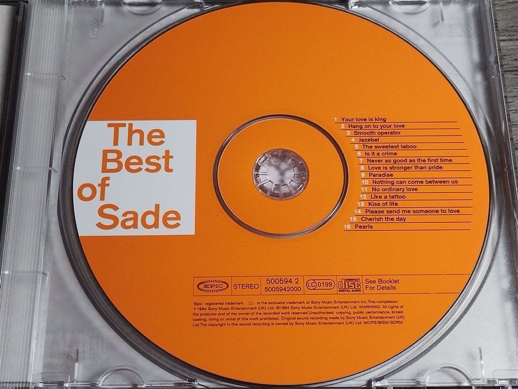 Sade ‎– The Best Of Sade, Ophalen of Verzenden, Zo goed als nieuw, Jazz
