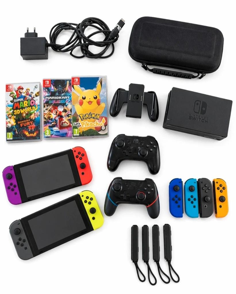 Complete set Nintendo Switch, Overige genres, 1 speler, Ophalen of Verzenden, Zo goed als nieuw