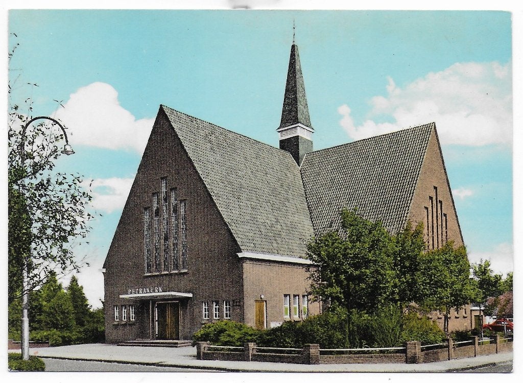 Urk Geref Petra Kerk Ongelopen Ansichtkaart (B8082), Verzamelen, Ansichtkaarten | Nederland, Ophalen of Verzenden, Voor 1920, Ongelopen