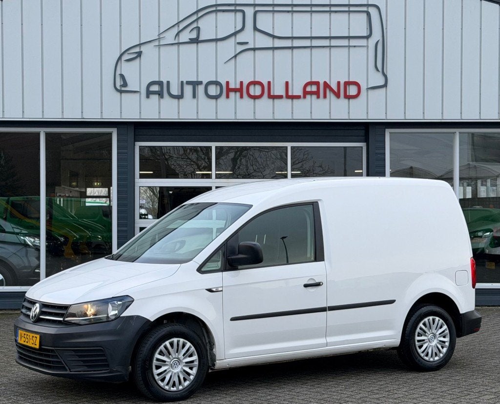 Volkswagen CADDY 2.0 TDI 55KW 75PK EURO 6 AIRCO/ ORIGINEEL A, Auto's, 680 kg, 4 cilinders, Volkswagen, Wit