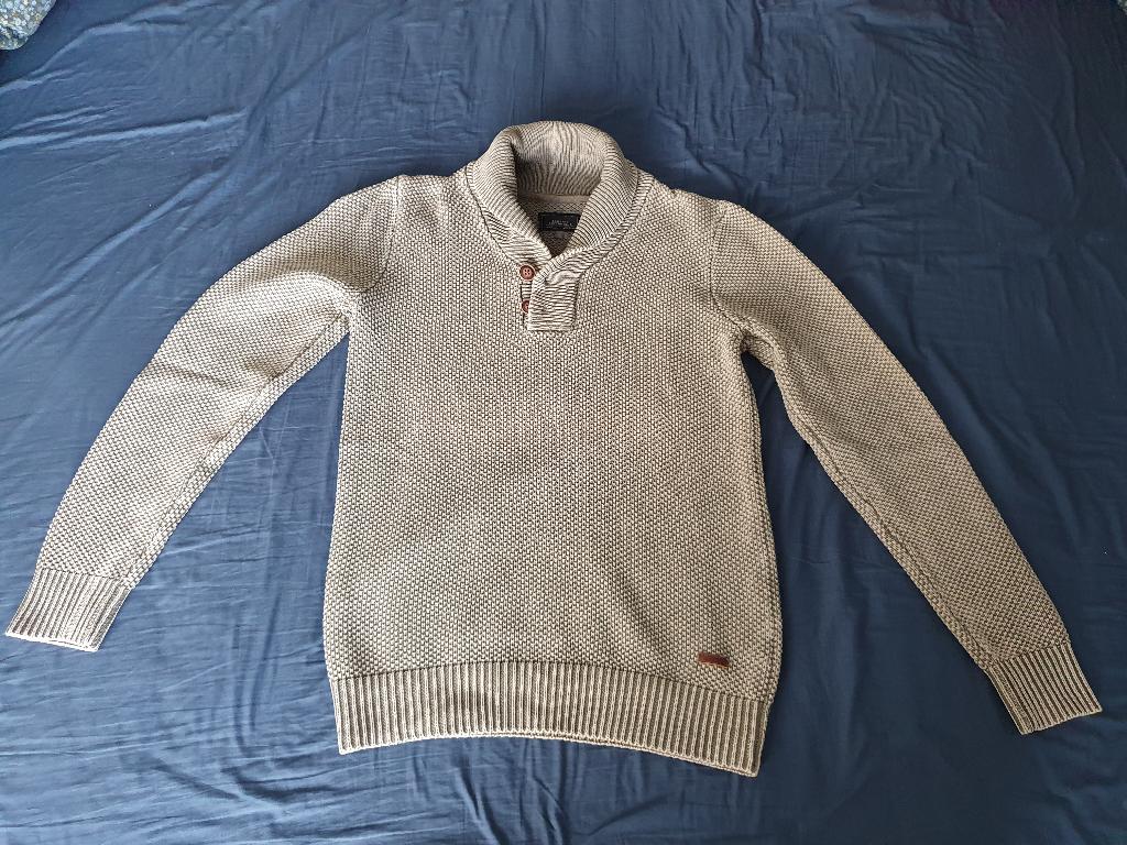 Company Cotton Club gebreide trui mt S ZGAN, Kleding | Heren, Truien en Vesten, Overige kleuren, Ophalen of Verzenden, Zo goed als nieuw