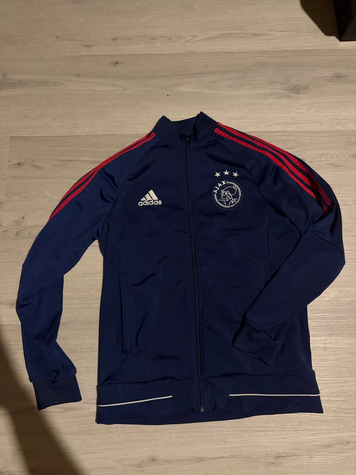 Ajax vest, Blauw, Overige maten, Ophalen of Verzenden, Zo goed als nieuw