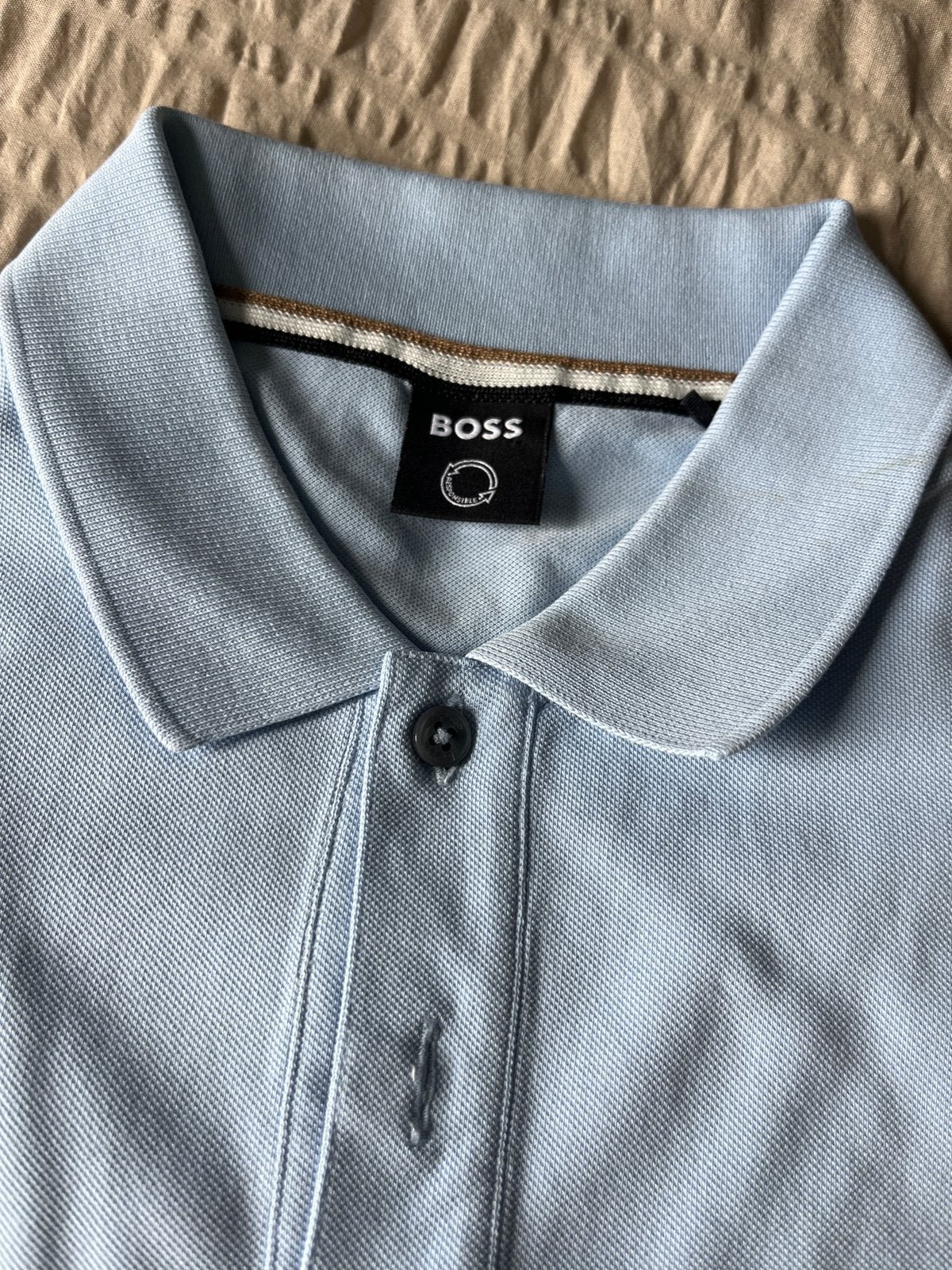 BOSS Polo shirts (2 stuks) - Maat L, Kleding | Heren, Polo's, Ophalen of Verzenden, Zo goed als nieuw, Maat 52/54 (L), Blauw