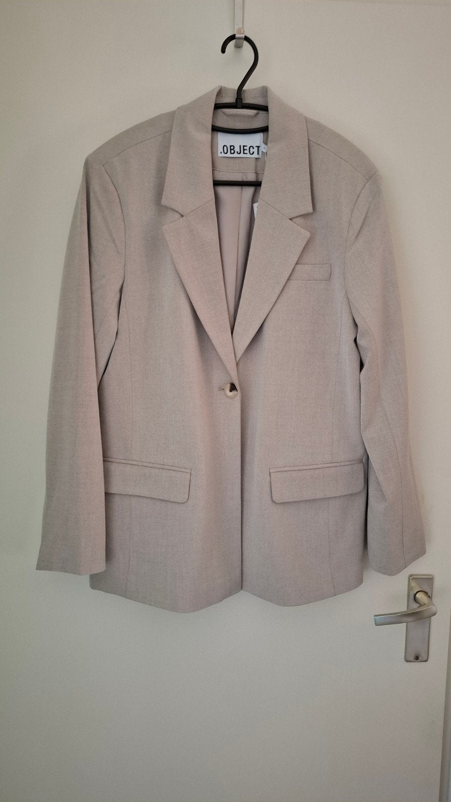 blazer en pantalon van Object, Ophalen, Zo goed als nieuw