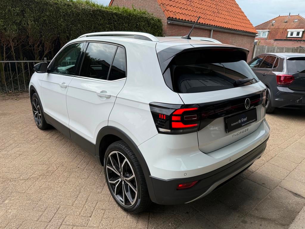 Volkswagen T-Cross 1.0 TSI DSG|ACC/NAVI/CARPLAY/LED/, T-Cross, Gebruikt, Wit, Bedrijf