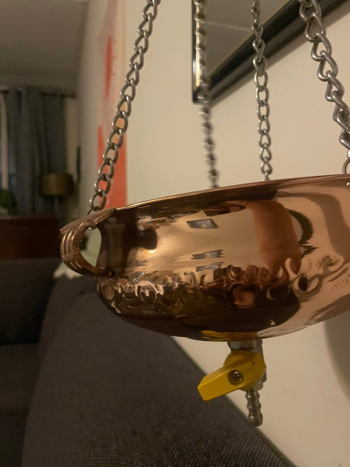 Shirodhara olie pot voor hoofd massage nieuw, Ophalen of Verzenden, Nieuw, Overige typen