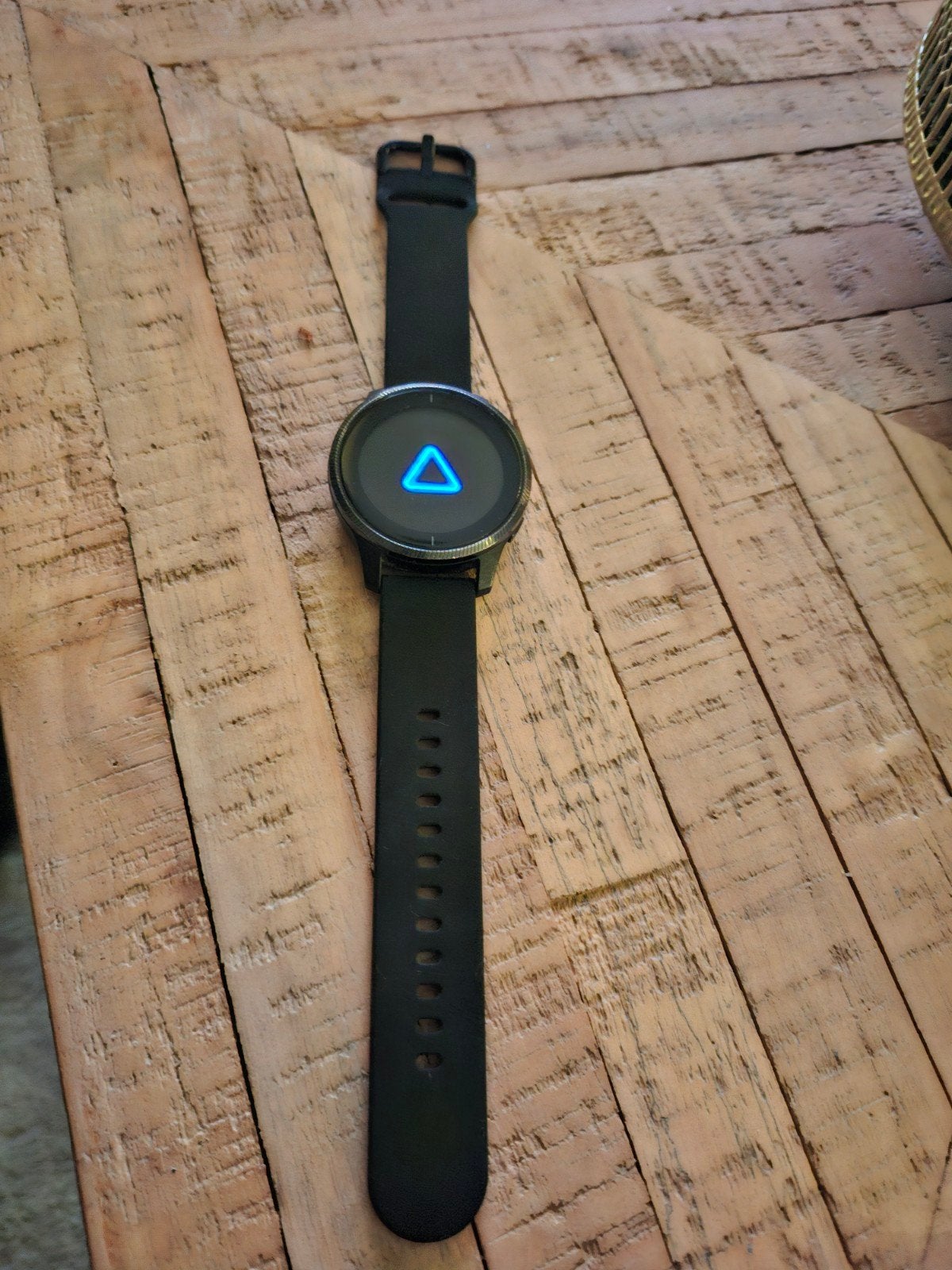 Garmin Venu AMOLED Smartwatch, Gebruikt, Zwart, Garmin, Ophalen of Verzenden