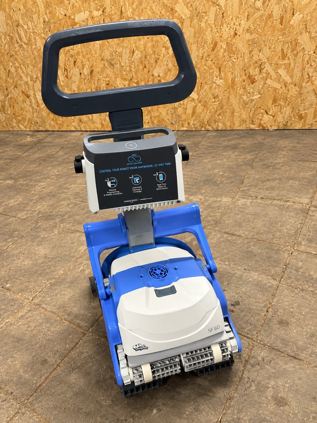 Dolphin SF60 Zwembadrobot - Automatische Zwembadreiniger, Ophalen, Zo goed als nieuw, Filter