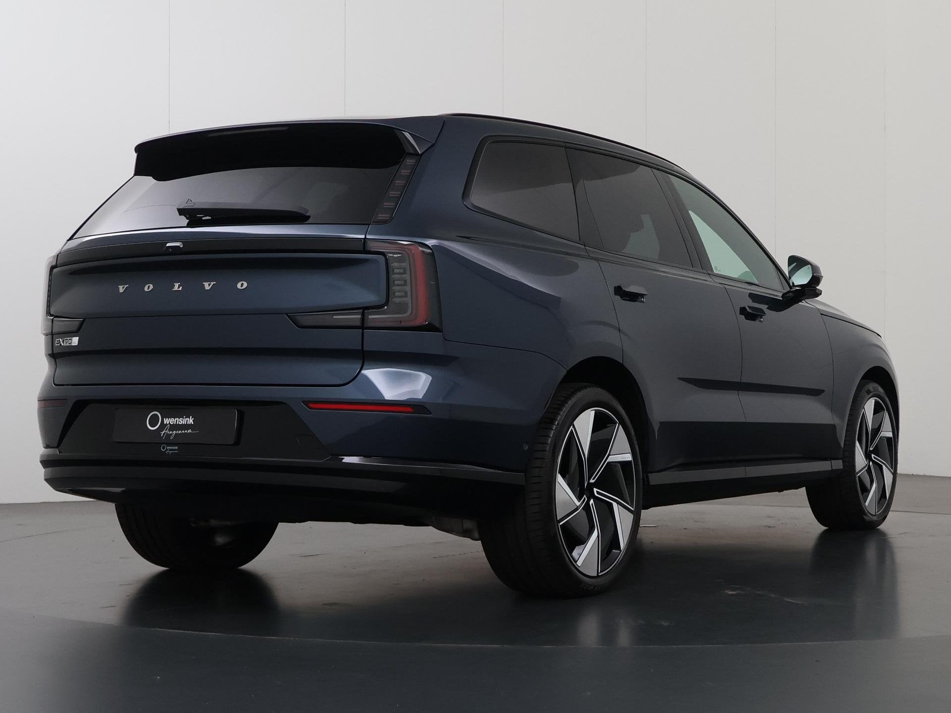 Volvo EX90 Twin Motor Performance Ultra 6p. 111 kWh | Panora, Auto's, Automaat, Gebruikt, Blauw, Verwarmde buitenspiegels