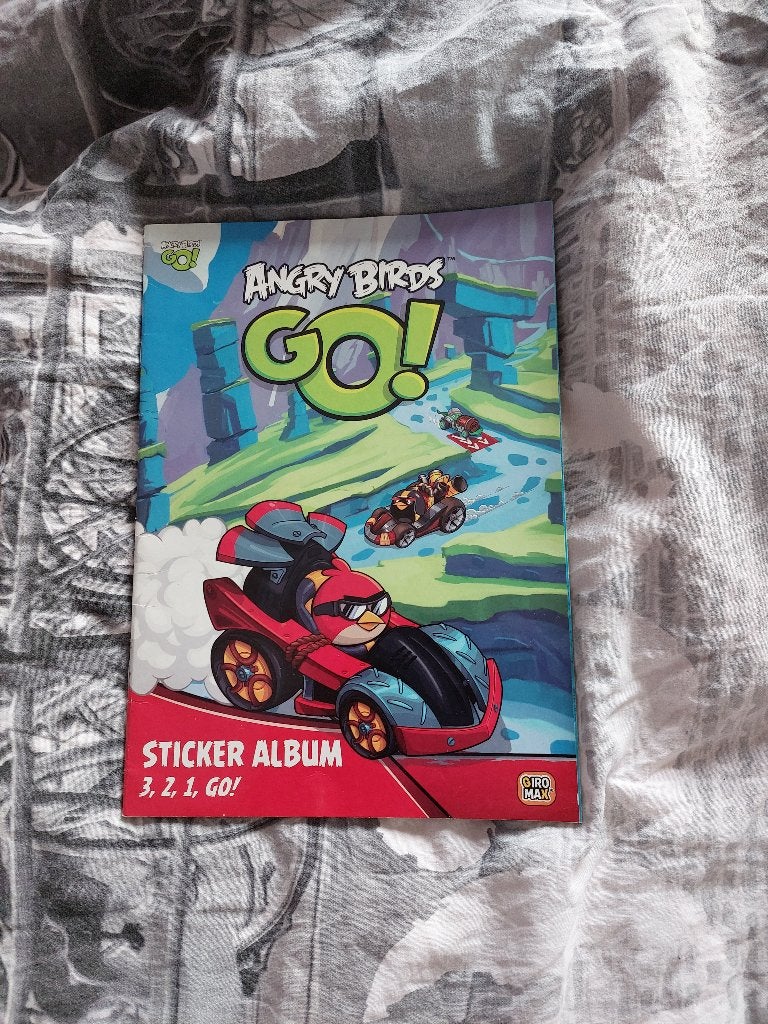 Emax Angry Birds Go album (incompleet), Ophalen, Gebruikt, Overige typen