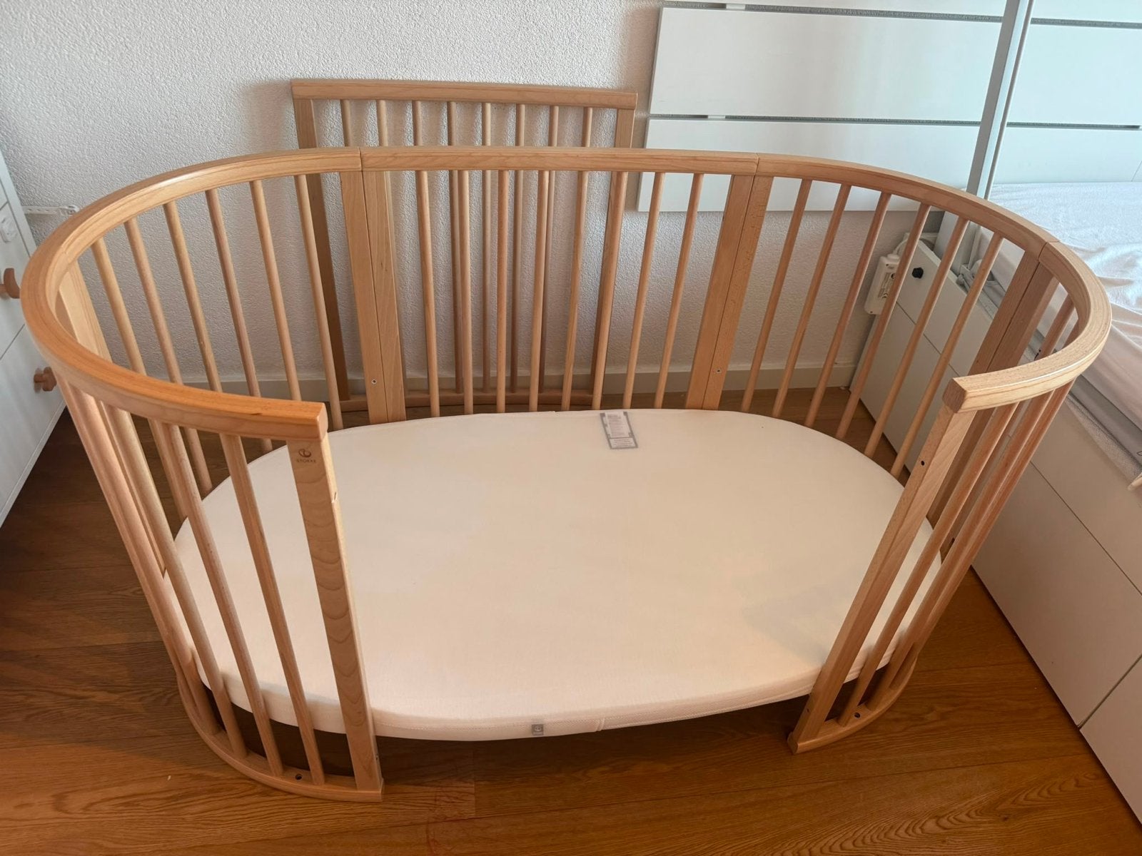 Stokke Sleepi Complete Set – Uitstekende Staat, Ophalen, Zo goed als nieuw, Ledikant