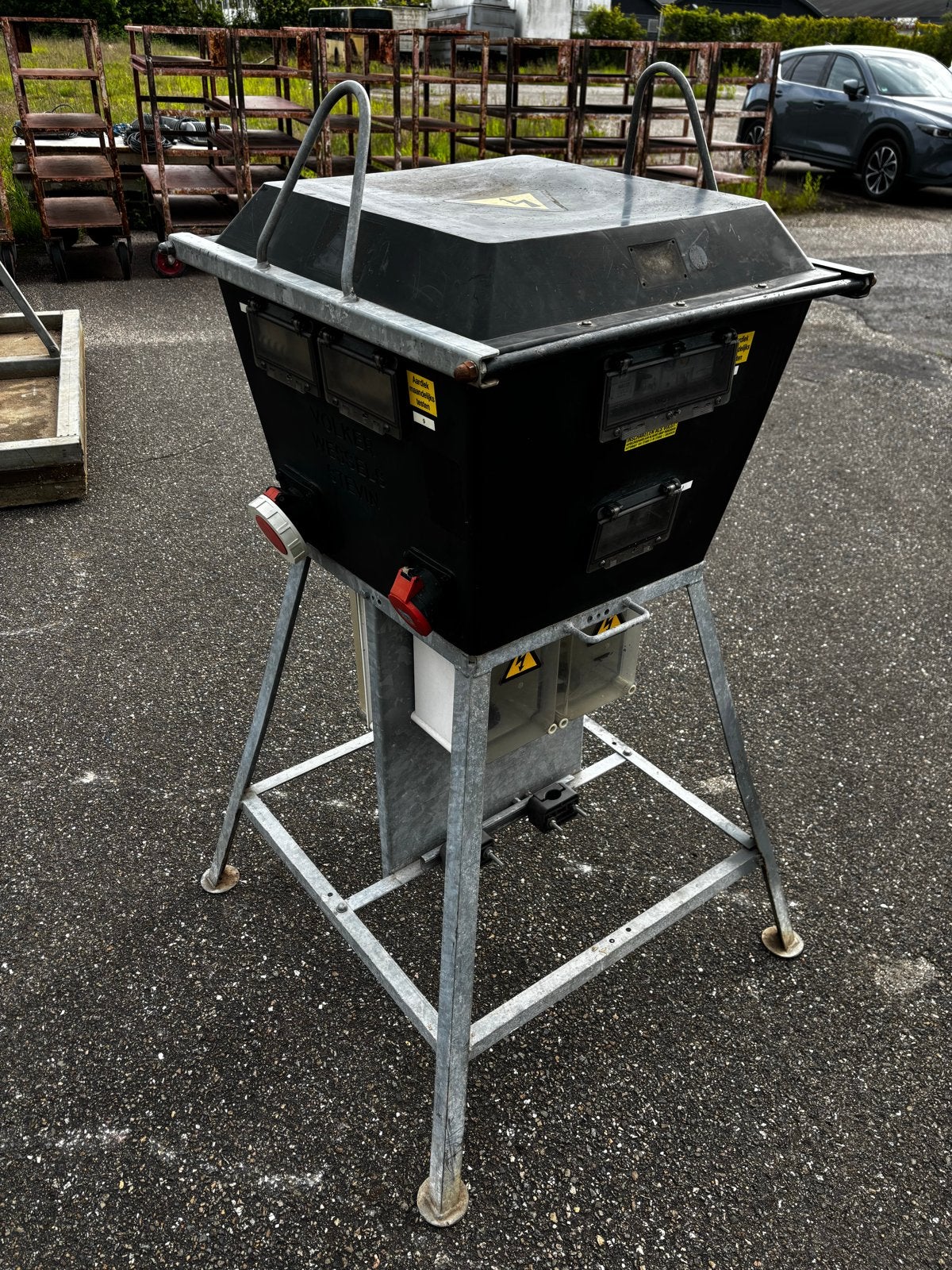Bos Bouwstroomkast / Bouwaansluitkast 63A, Ophalen