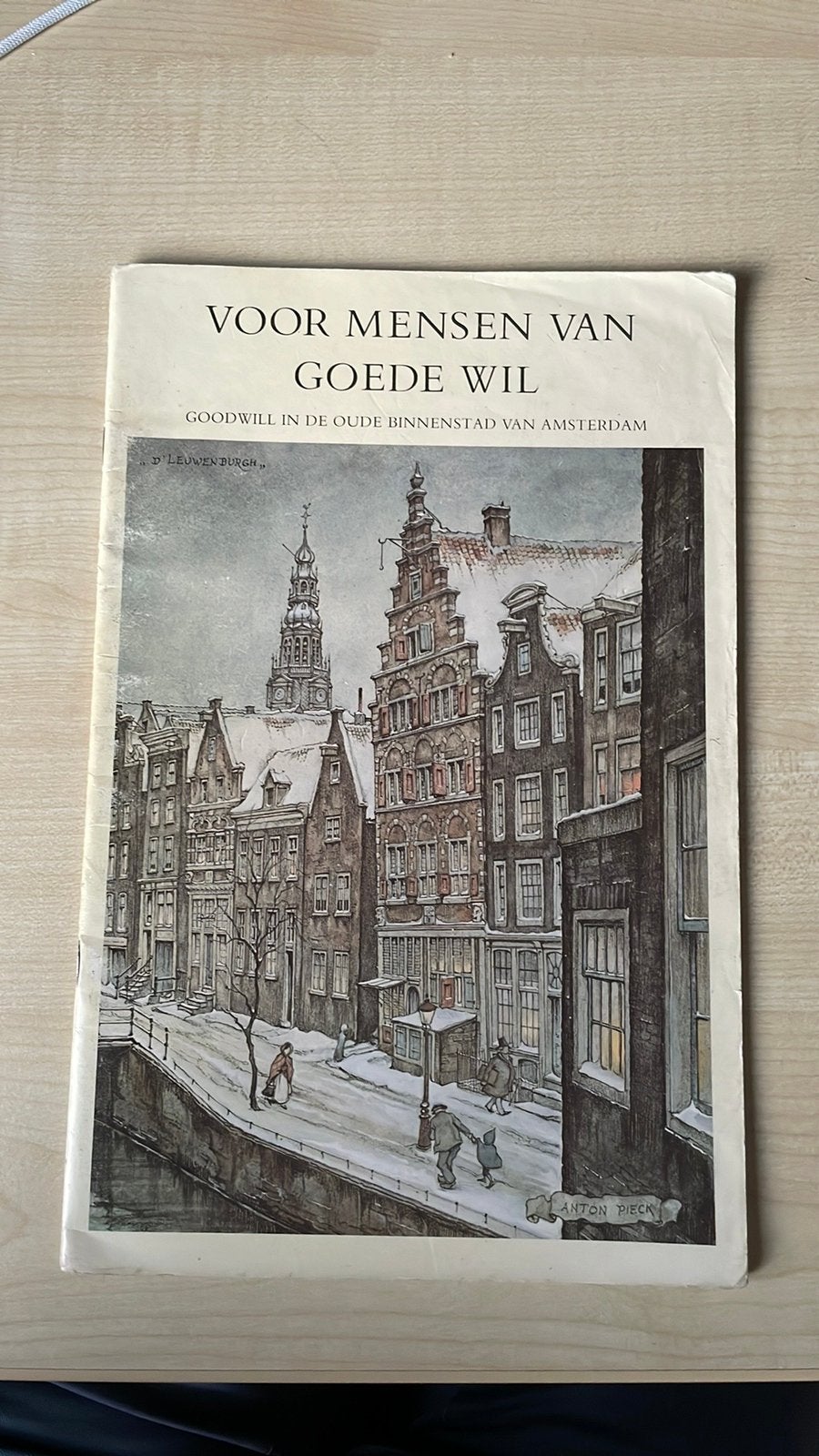 Voor Mensen Van Goede Wil - boekje Leger des Heils, Ophalen, Zo goed als nieuw