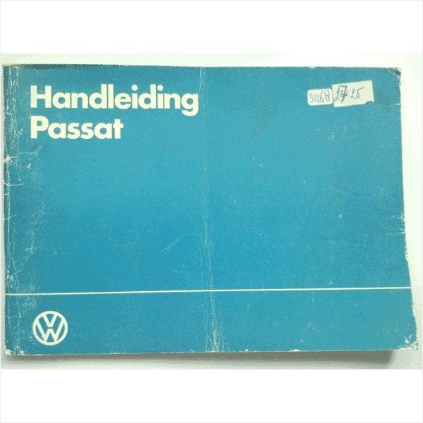 Volkswagen Passat Instructieboekje 1984 #1 Nederlands, Ophalen of Verzenden