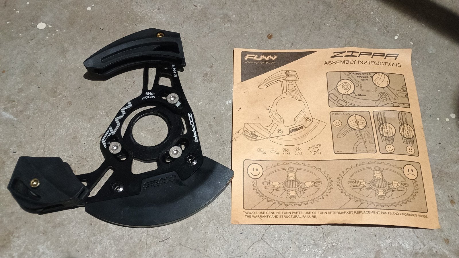Funn Zippa kettinggeleider - Nieuwstaat, Fietsen en Brommers, Ophalen of Verzenden, Zo goed als nieuw, Funn, Derailleur of Ketting