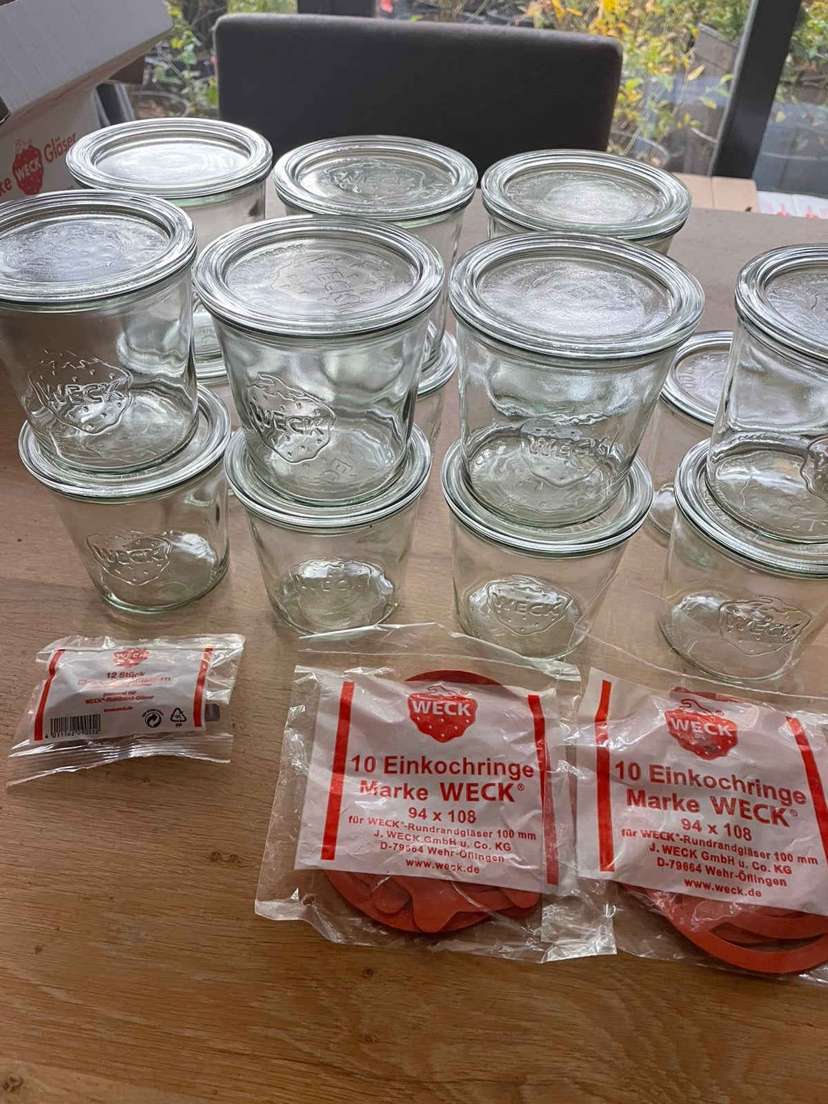 Weckpotten nieuw, Ophalen of Verzenden, Nieuw, Pot, Bus of Blik