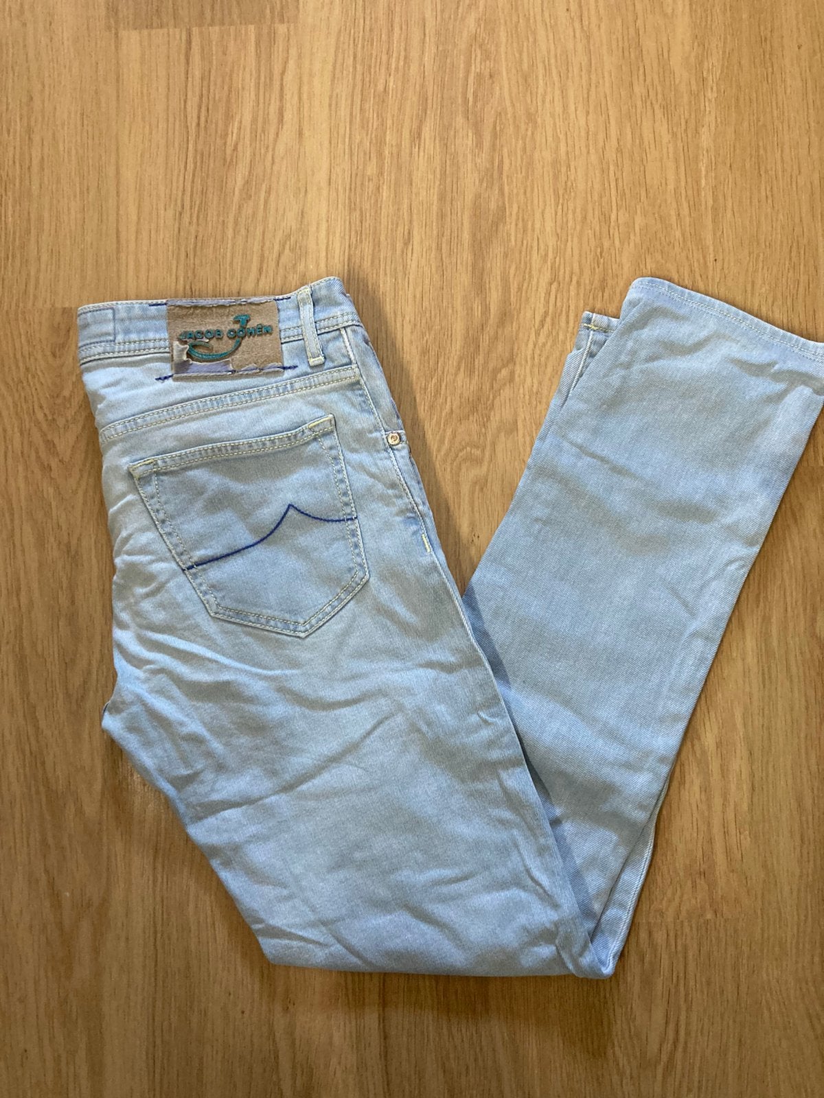 Jacob Cöhen Style J622 (NICK Slim) jeans - 32 - Lightblue, Kleding | Heren, Blauw, W32 (confectie 46) of kleiner, Ophalen of Verzenden