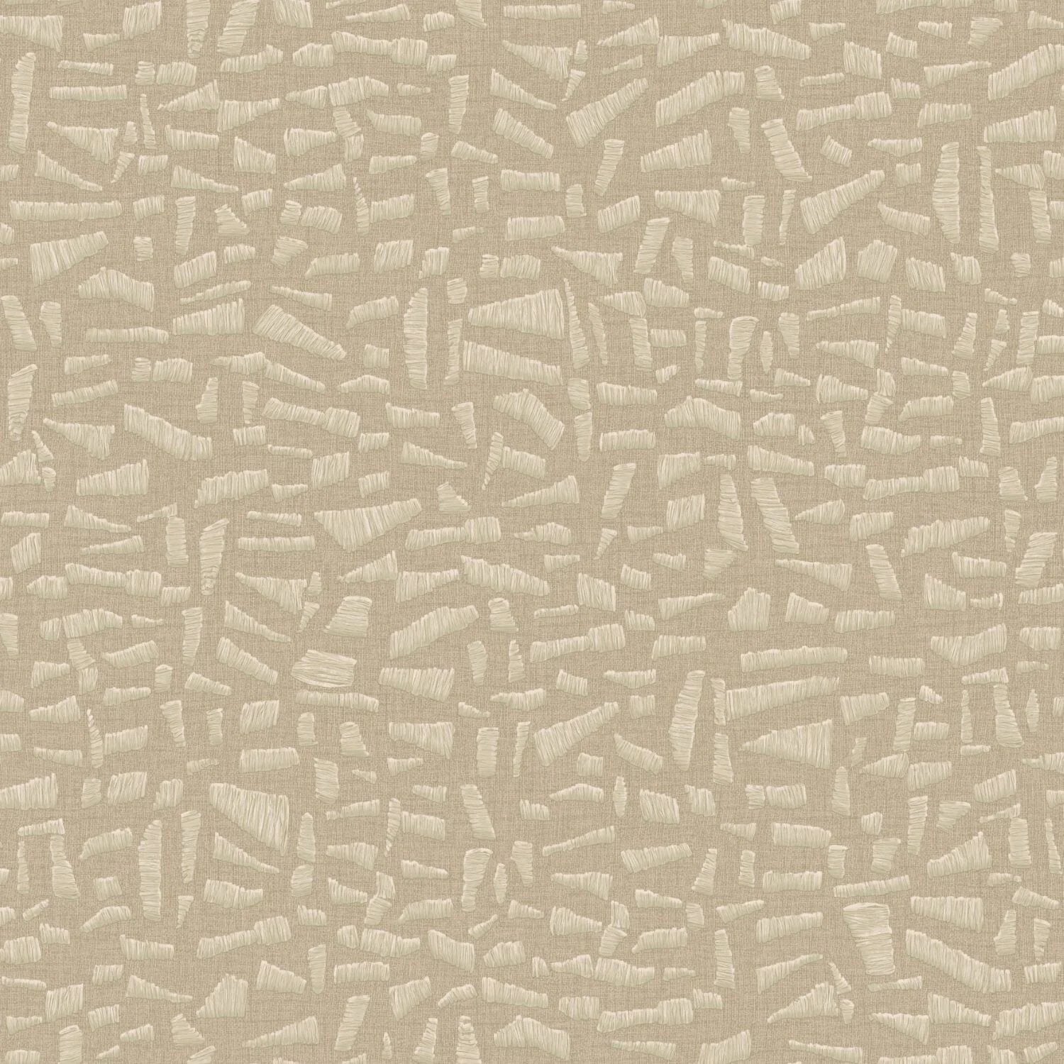 ARTE Kona Champagne Behang - 5 aangebroken rollen, Structuur, Modern, Ophalen of Verzenden, Vinylbehang
