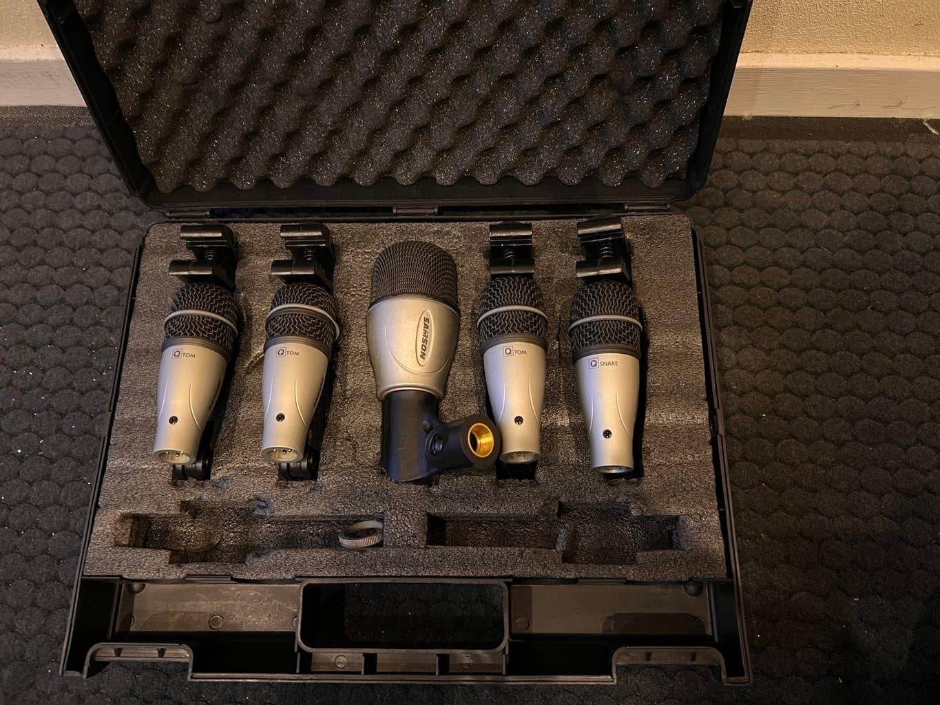 Samson Drum mic set (5 delig), Muziek en Instrumenten, Ophalen, Gebruikt, Instrumentmicrofoon