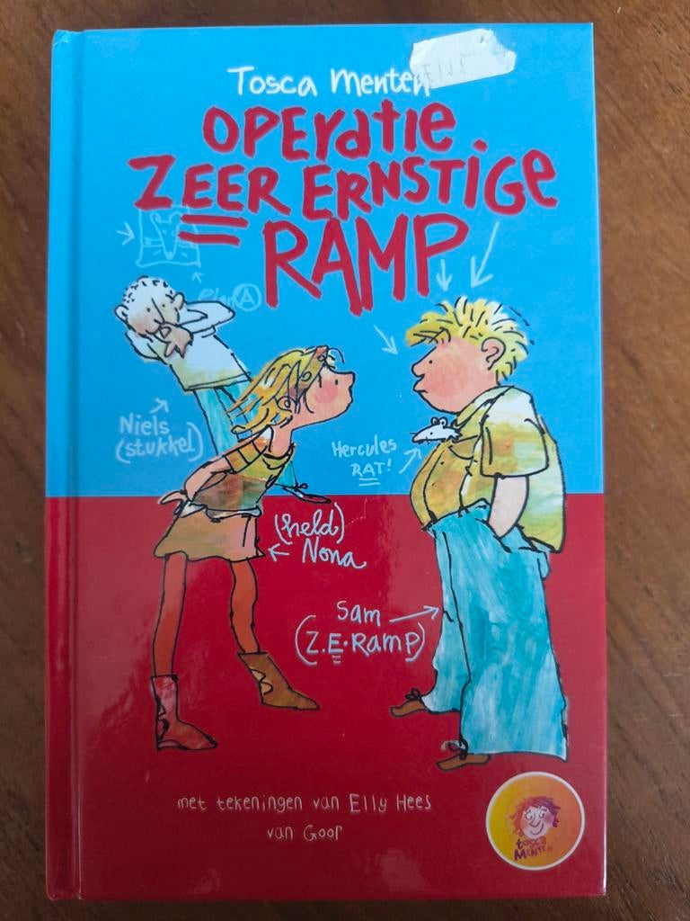 Operatie Zeer Ernstige Ramp - Tosca Menten, Boeken, Ophalen of Verzenden