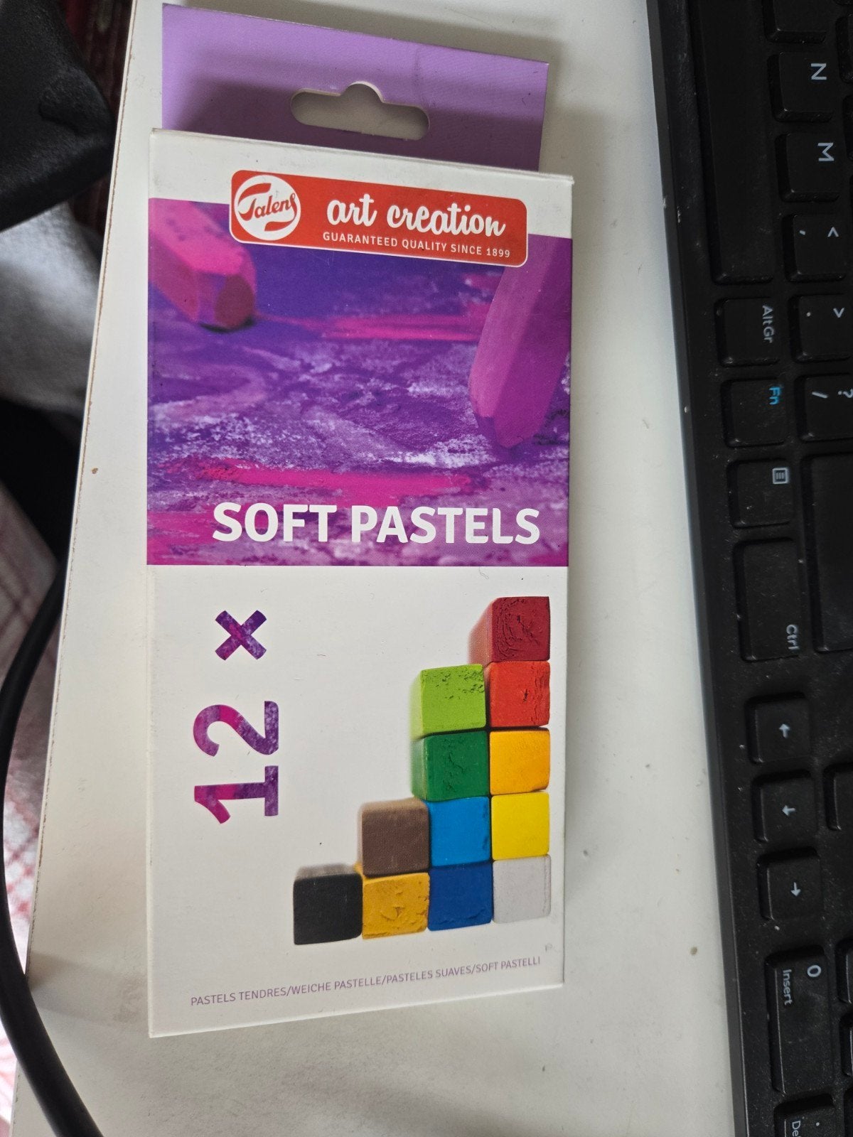 Talen Art Creation Soft Pastels - 12 kleuren, Ophalen of Verzenden, Nieuw, Overige typen