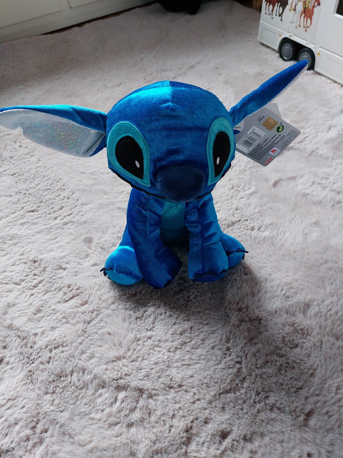 Disney 100 stitch knuffel “glimmend”, Verzamelen, Ophalen of Verzenden, Overige figuren, Zo goed als nieuw, Knuffel