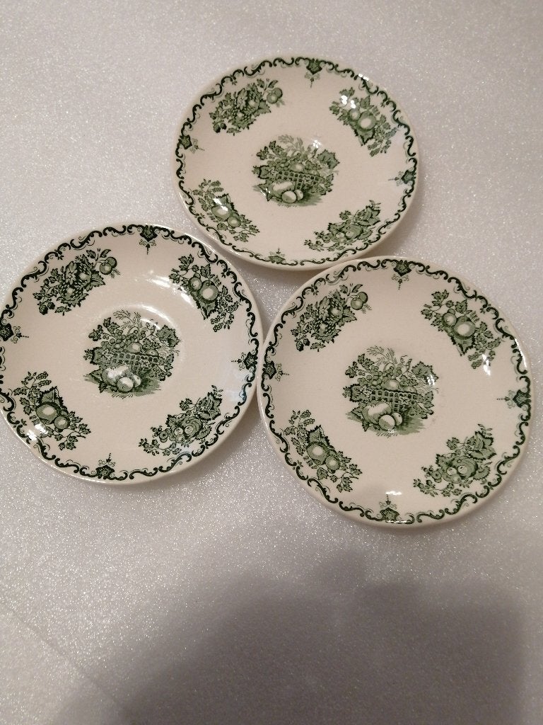 3x schotels Mason's "Fruit Basket", 14cm, Antiek en Kunst, Antiek | Servies los, Ophalen of Verzenden