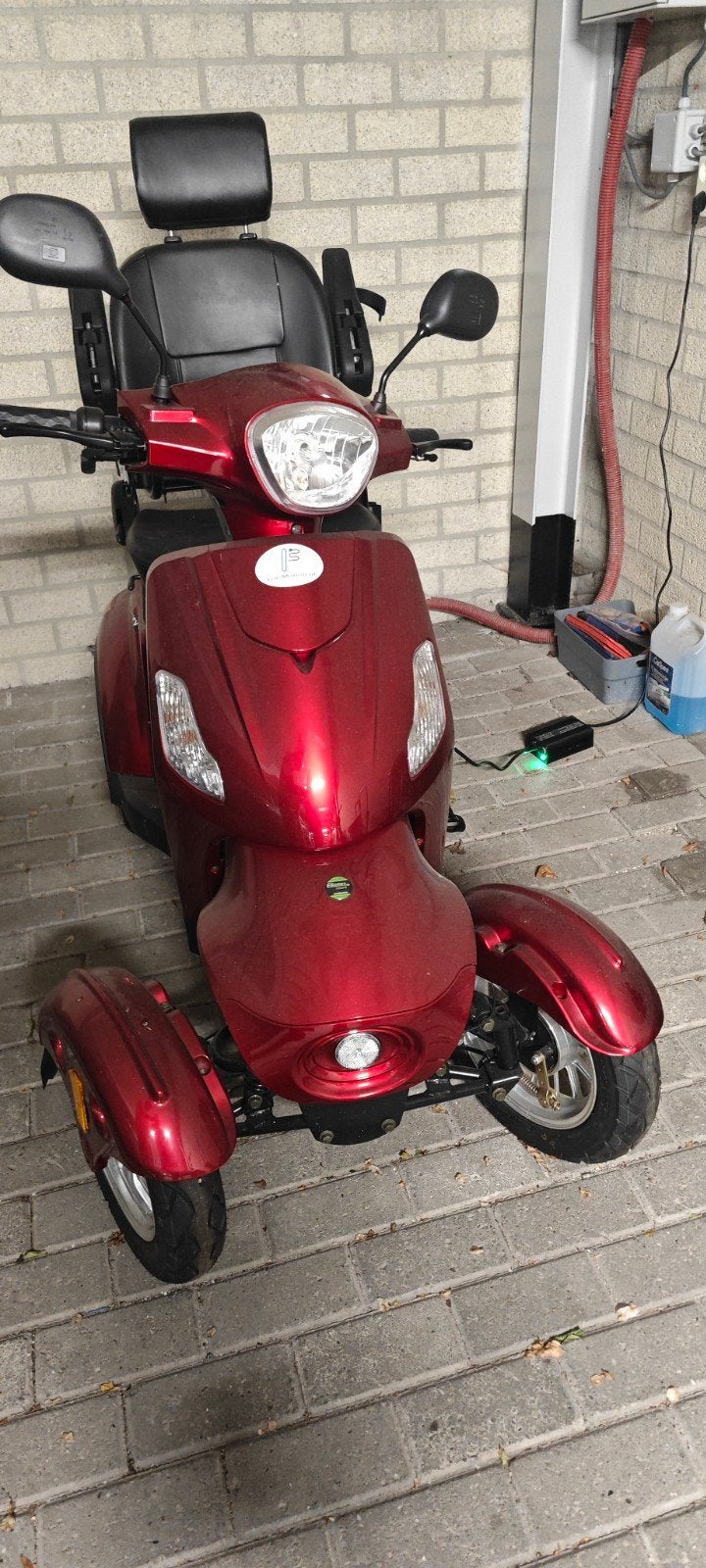 For Motion City Cruiser Scootmobiel – Rood, Ophalen, Nieuw