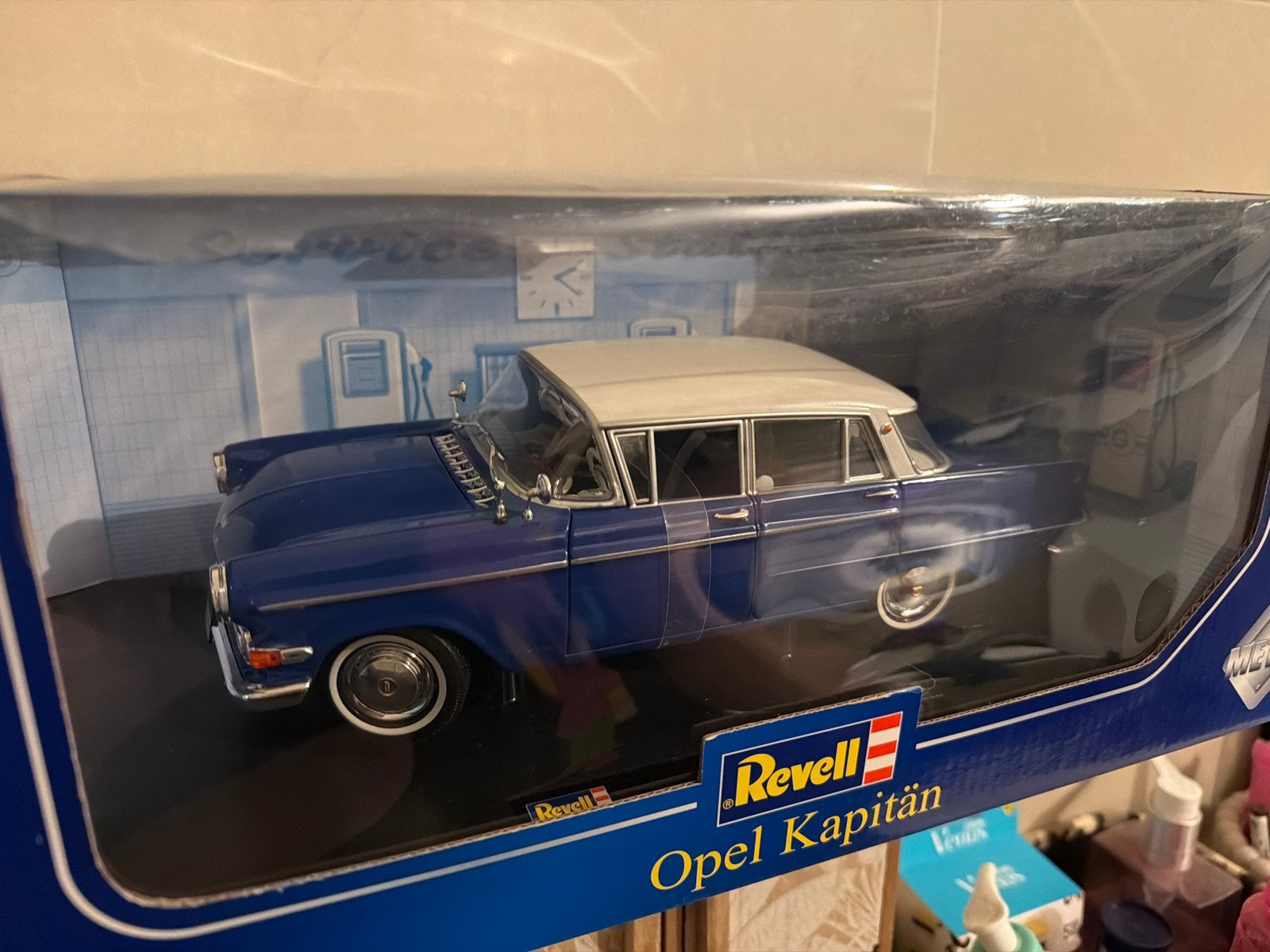 Revell 1:18 Opel Kapitän - Nieuw in doos, Hobby en Vrije tijd, D, Auto, Revell, Nieuw
