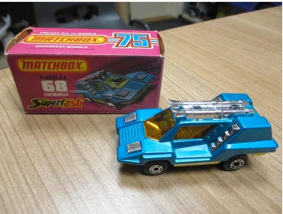 1975 MATCHBOX SUPERFAST COSMOBILE Made in England by Lesney, Verzenden, Nieuw