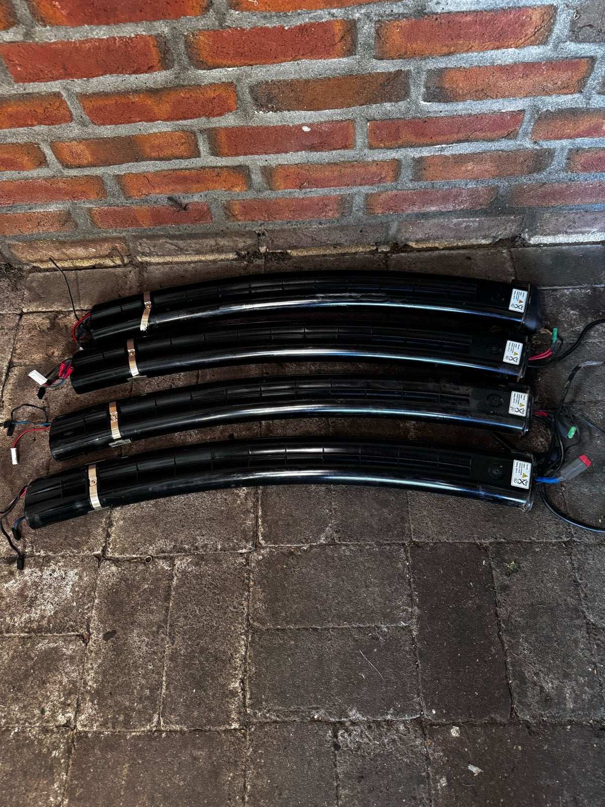 Sparta E-bike Accu's (4 stuks) - Gebruikt, Ophalen, Gebruikt