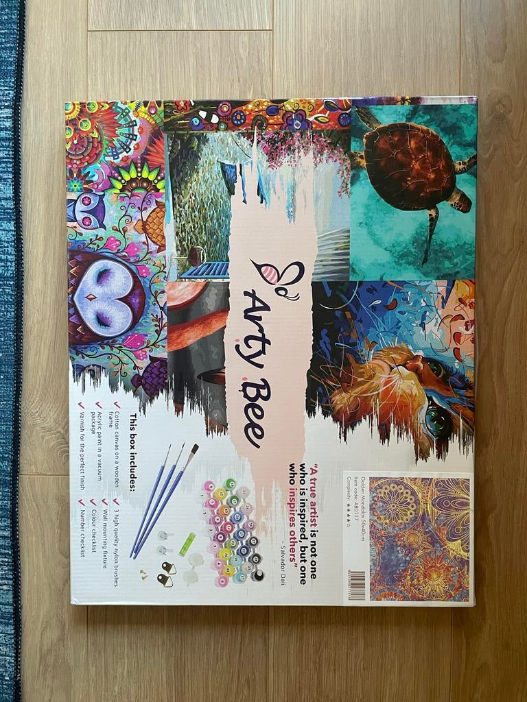 Schilderen op nummer - Mandala - Nieuw in verpakking, Hobby en Vrije tijd, Ophalen, Nieuw, Schilderen op nummer