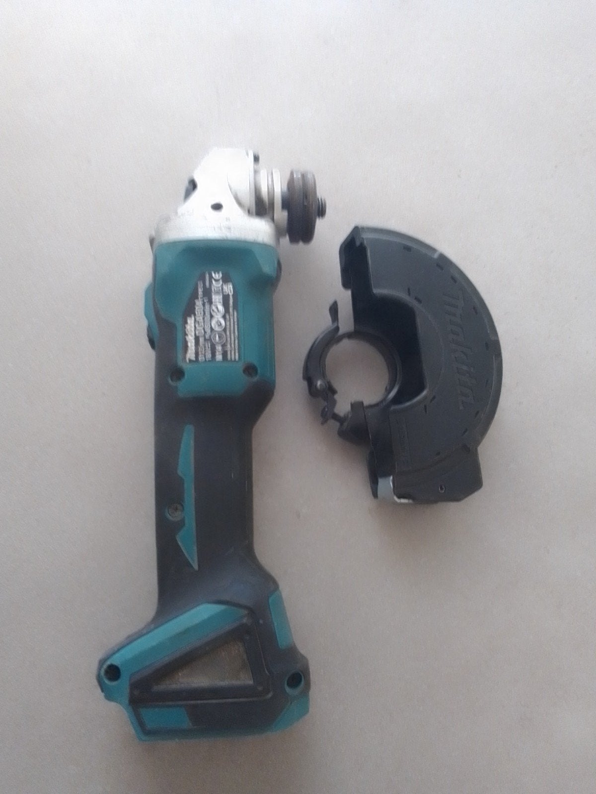 Makita DGA504 Accu Haakse Slijper (Body), Ophalen of Verzenden, Gebruikt
