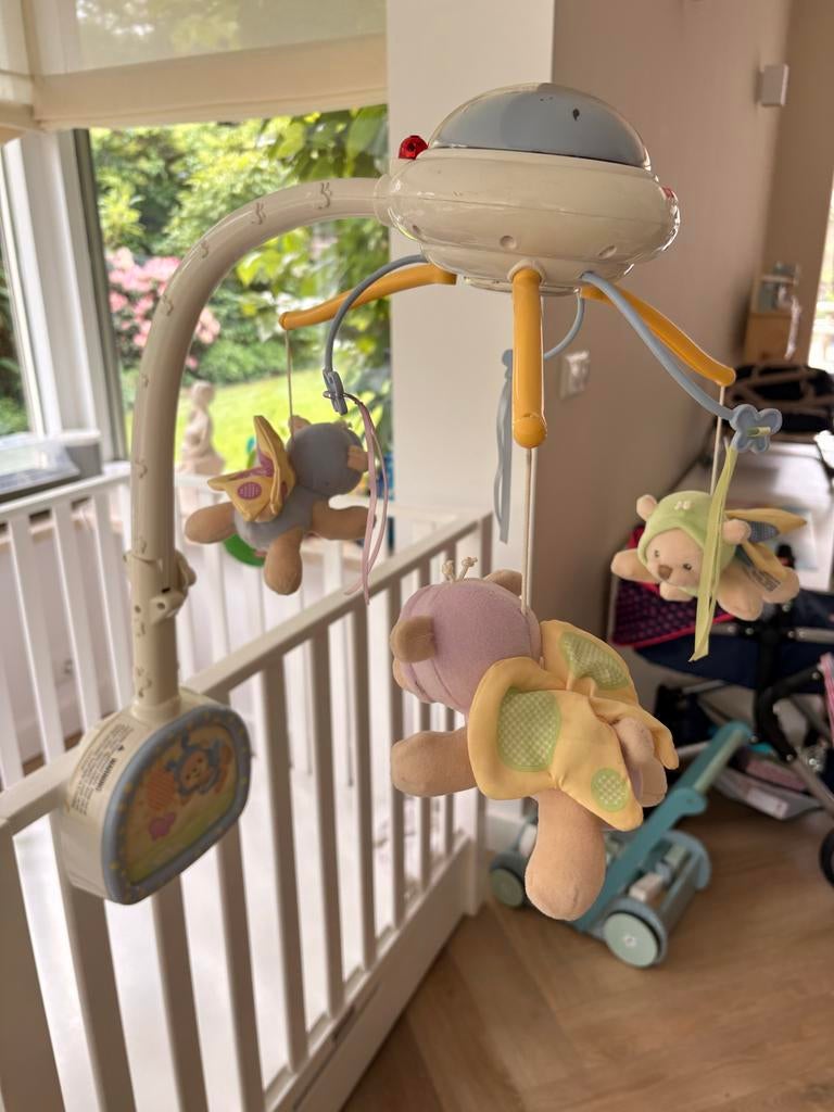 Chicco Next2Dreams Mobiel met Licht en Geluid, Kinderen en Baby's, Ophalen of Verzenden, Zo goed als nieuw, Rond