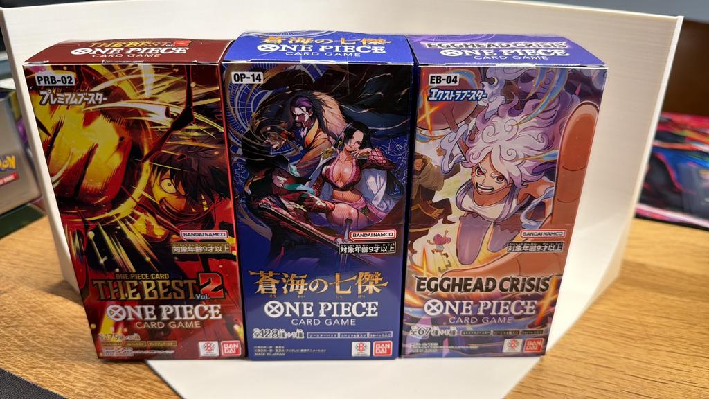 One Piece booster boxen, Ophalen of Verzenden, Zo goed als nieuw, Booster