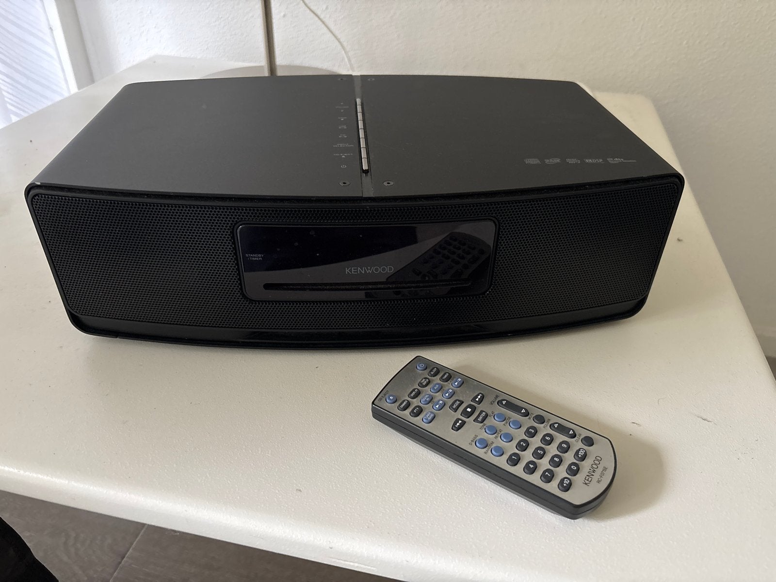 Kenwood CD-speler/receiver - Compact en stijlvol, Ophalen of Verzenden, Gebruikt, Overige merken