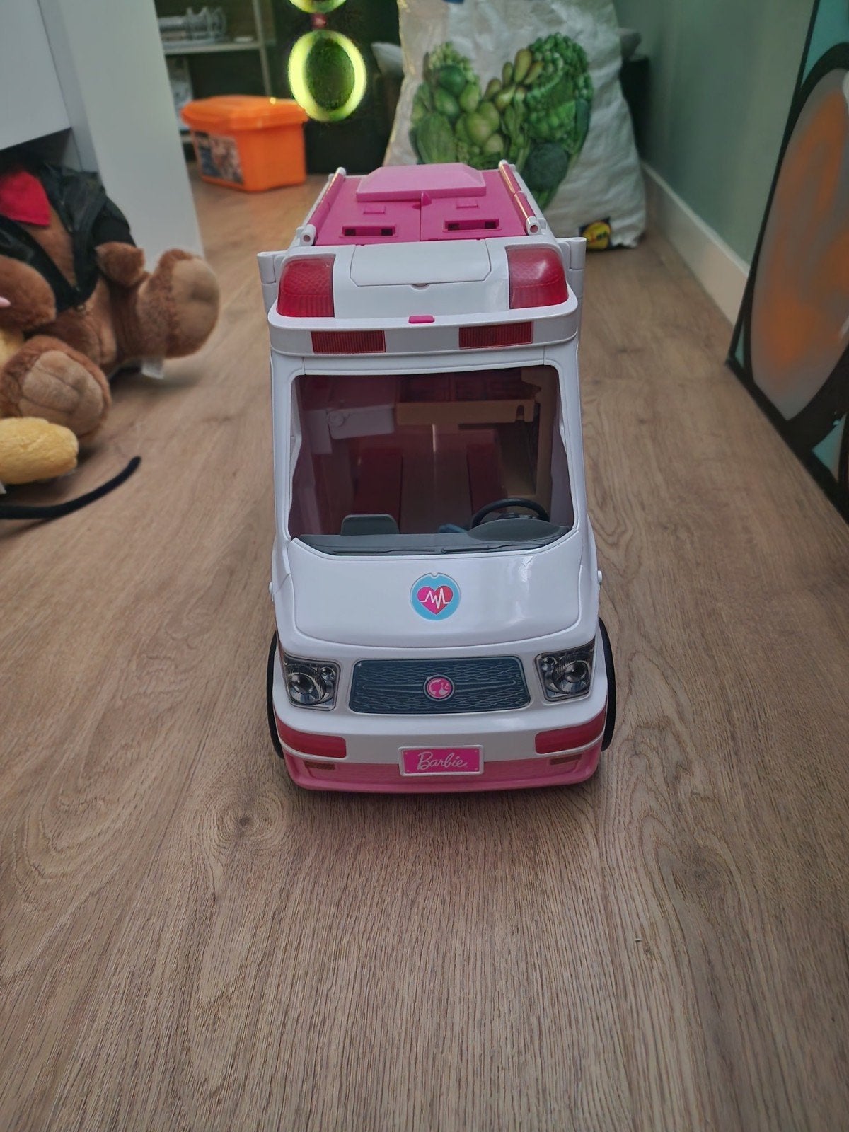 Barbie Ambulance Speelset - Ziekenhuis en Kliniek, Ophalen of Verzenden, Gebruikt, Meisje