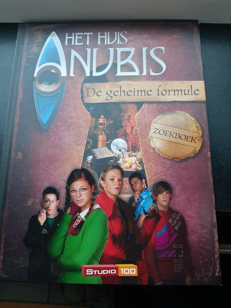 Het huis Anubis boek de geheime formule zoekboek, Ophalen of Verzenden
