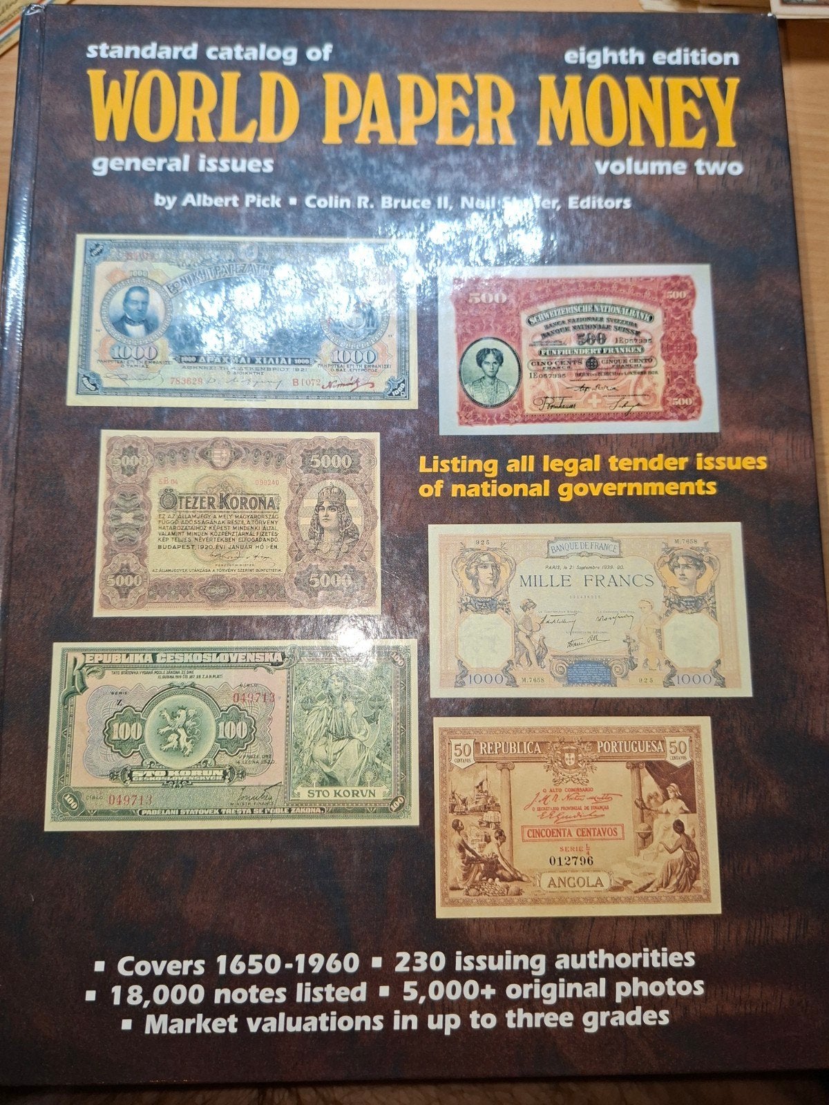 Catalogus World Paper Money, Postzegels en Munten, Ophalen of Verzenden, Boek of Naslagwerk