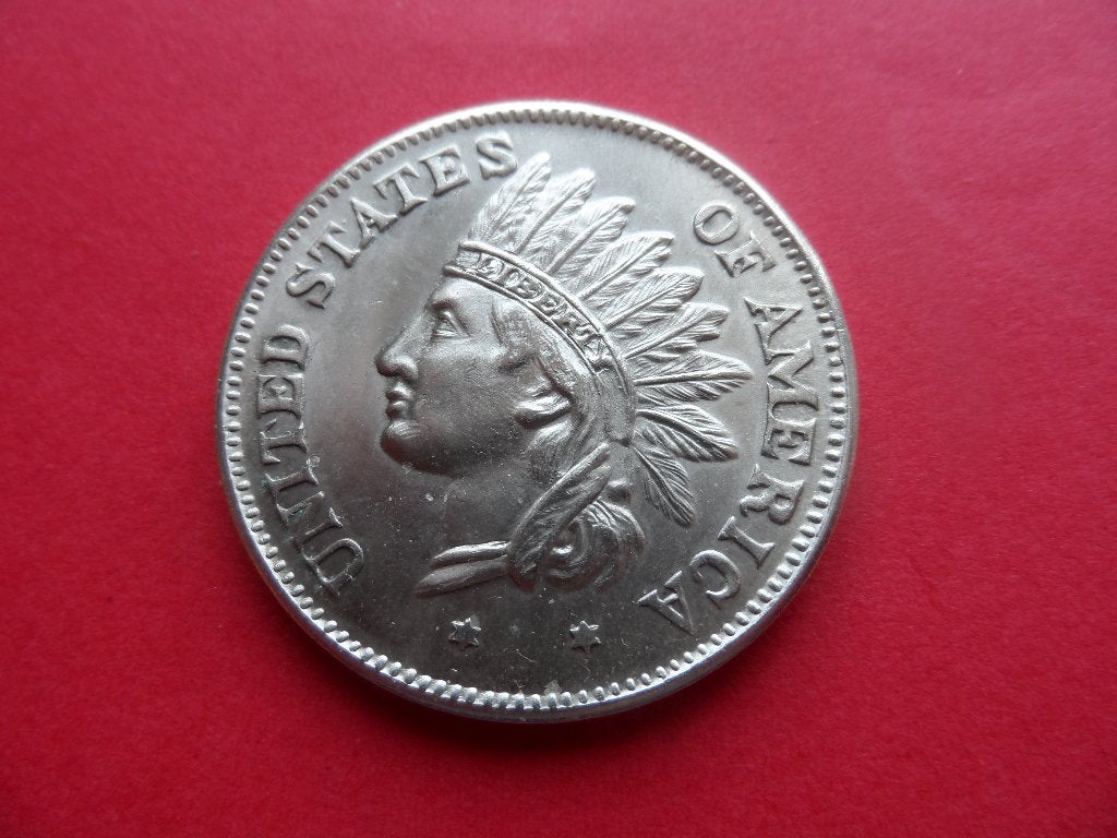 Verenigde Staten 1 dollar 1851 Indian head, Ophalen of Verzenden, Noord-Amerika, Zilver